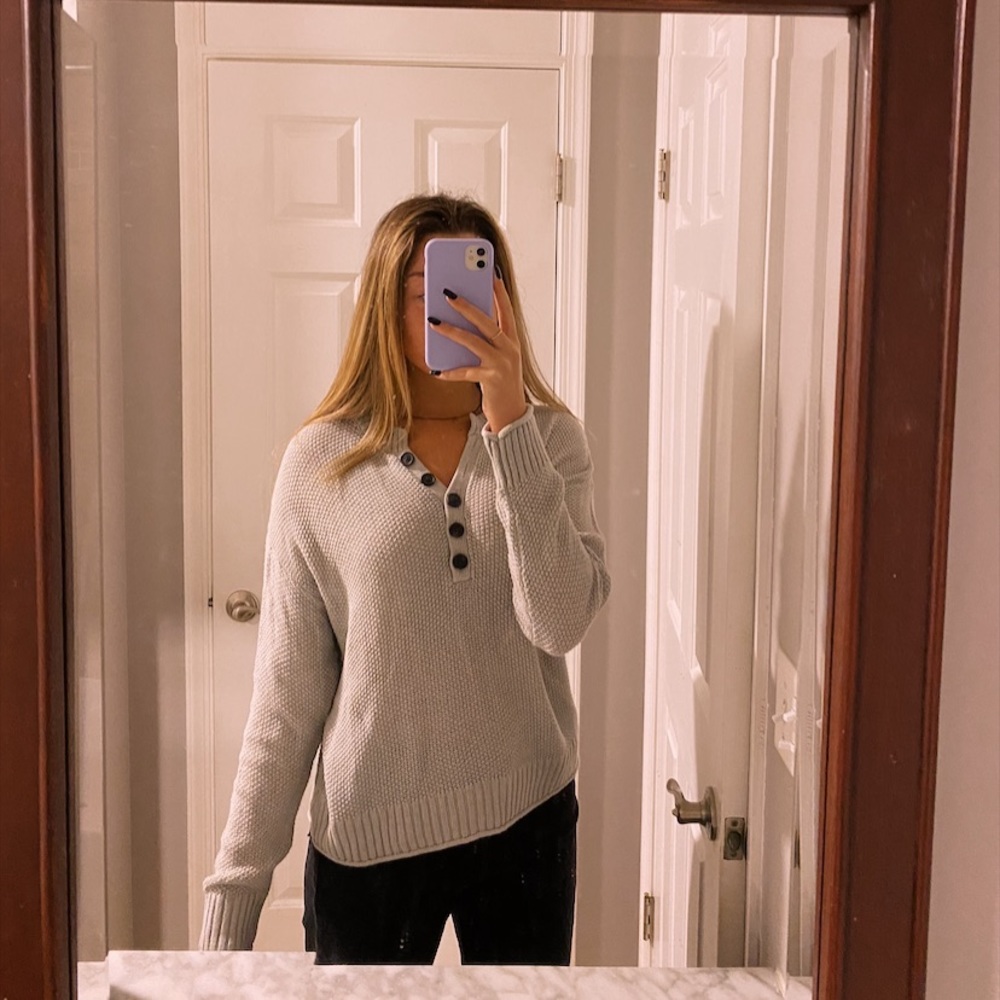 American Eagle Button Up Sweater